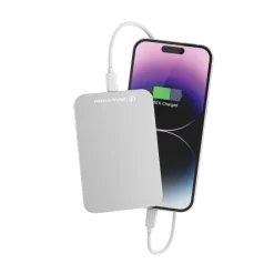 Power bank 3000 mAh Urban Vitamin Burbank, RABS / Srebrny P322.812