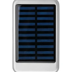 Power bank 4000 mAh z ładowarką słoneczną / Srebrny VA274-32