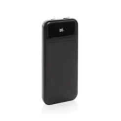 Power bank 10000 mAh ze zintegrowanymi kablami Turbopack / Czarny P322.5801