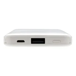 Power bank 5000 mAh, zintegrowany kabel 3 w 1 / Czarny P322.081