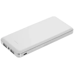 Power bank 12000 mAh z lampką | Sawyer / Biały V3384-02