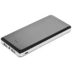 Power bank 12000 mAh z lampką | Sawyer / Czarny V3384-03