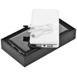Power bank 12000 mAh z lampką | Sawyer / Czarny V3384-03