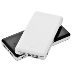 Power bank 12000 mAh z lampką | Sawyer / Czarny V3384-03