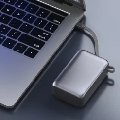Powerbank Nova Laptop 65 W z wbudowanym kablem USB-C 30000 mAh / Ciemnoszary LT95520-N0060
