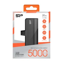 Power bank QD50 5000 mAh Silicon Power / Czarny EG834303