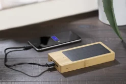 Powerbank solarny SONNEN 10000 mAh / Brązowy 45001