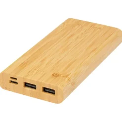 Powerbank Tulda o pojemności 10,000 mAh wykonany z bambusa / Piasek pustyni 12432306