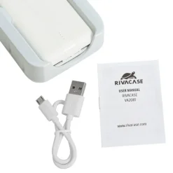 Power Bank VA2081 20000 mAh RIVACASE / Biały EG834906