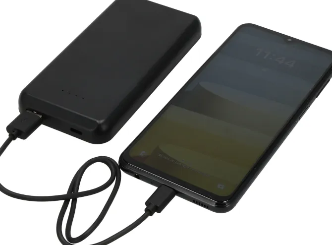 Power bank z ABS z recyklingu 10000 mAh PRESTON / Czerwony 3549405