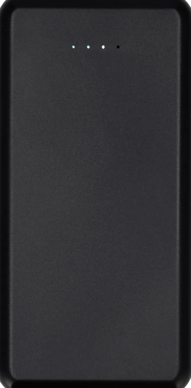 Power bank z ABS z recyklingu 10000 mAh PRESTON / Czerwony 3549405