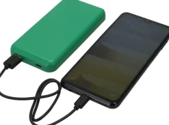 Power bank z ABS z recyklingu 10000 mAh PRESTON / Pomarańczowy 3549410