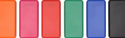 Power bank z ABS z recyklingu 10000 mAh PRESTON / Pomarańczowy 3549410