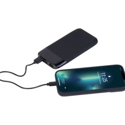 Power bank z podświetlanym logo 8000 mAh FLOYD / Czarny 3543603
