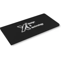 Powerbank z podświetlanym logo  - SCX.design P15 / Czarny 2PX01690