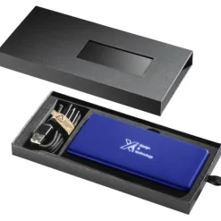 Powerbank z podświetlanym logo  - SCX.design P15 / Reflex blue 2PX01652