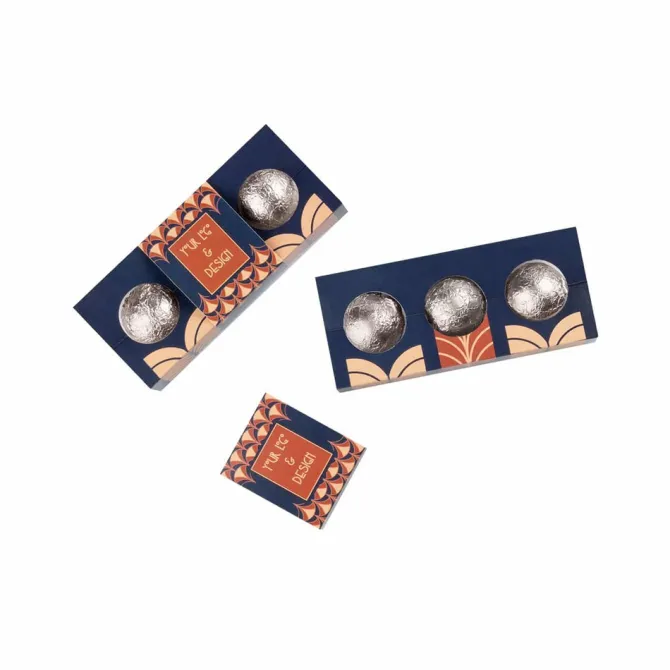 Praliny Sweet Sphere Bowtie 3 szt. / Wielokolorwy S0633