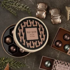 Praliny Sweet Sphere Wooden Box 7 Szt / Wielokolorowy S0480/XM