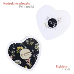 Praliny Velvet Hearts Tin / Wielokolorwy S0404
