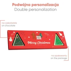 Praliny Z Nadrukiem Choco Triangle 4 Szt / Wielokolorowy S0411/XM