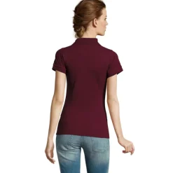 PRIME Damskie POLO 200g / Burgundy S00573-BG-XL