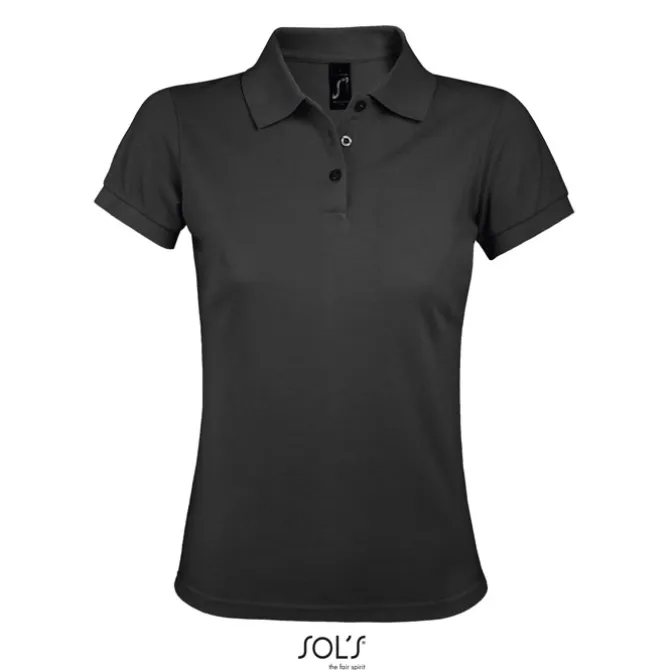 PRIME Damskie POLO 200g / Ciemny szary S00573-DG-3XL