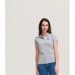 PRIME Damskie POLO 200g / Ciemny szary S00573-DG-S