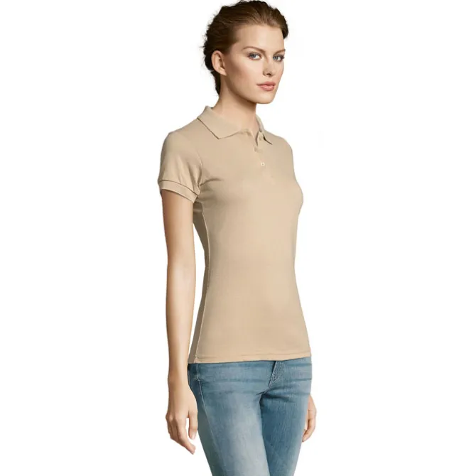 PRIME Damskie POLO 200g / Sand S00573-SA-L