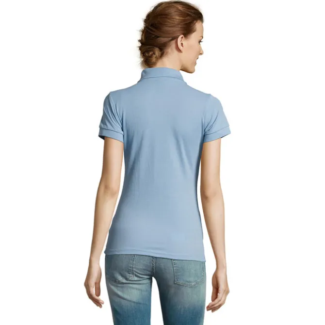 PRIME Damskie POLO 200g / Sky Blue Pique S00573-SP-3XL
