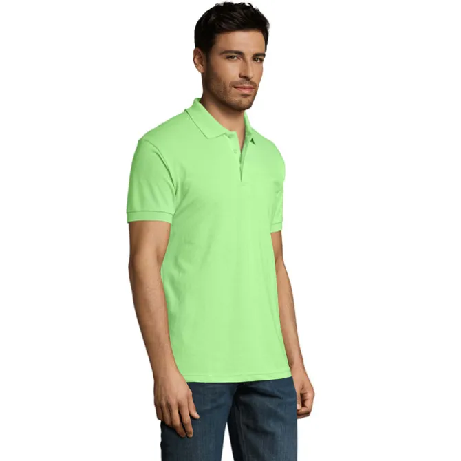 PRIME Męskie polo 200g / Apple Green S00571-AG-3XL
