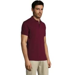 PRIME Męskie polo 200g / Burgundy S00571-BG-4XL