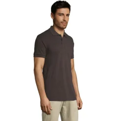 PRIME Męskie polo 200g / Ciemny szary S00571-DG-M