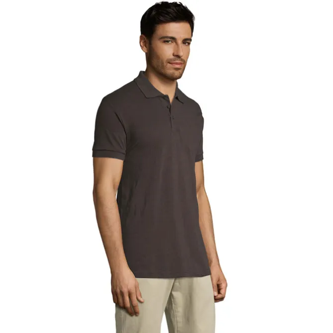 PRIME Męskie polo 200g / Ciemny szary S00571-DG-XL