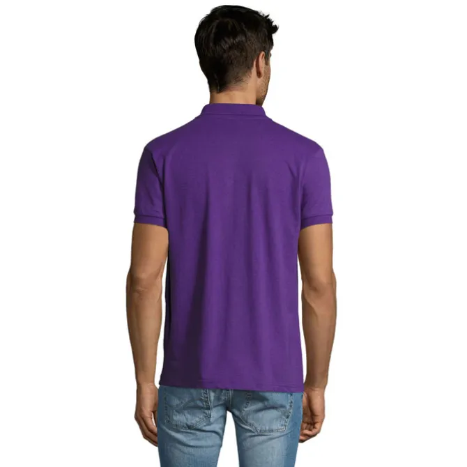 PRIME Męskie polo 200g / Dark Purple S00571-DA-XXL