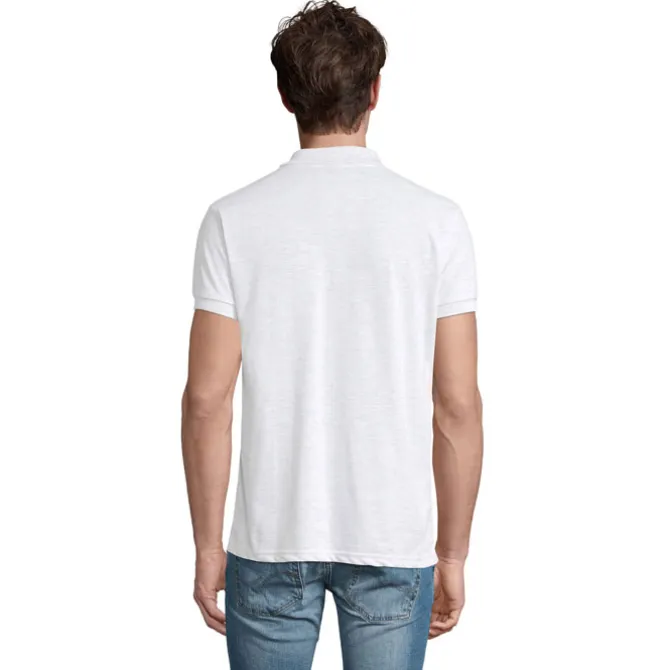PRIME Męskie polo 200g / Popiól S00571-AS-S