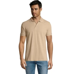 PRIME Męskie polo 200g / Sand S00571-SA-S
