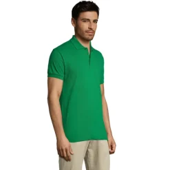 PRIME Męskie polo 200g / Zielony S00571-KG-3XL