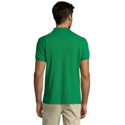 PRIME Męskie polo 200g / Zielony S00571-KG-S