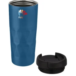 Prism miedziany, izolowany próżniowo kubek o pojemności 450 ml / Niebieski 10069252