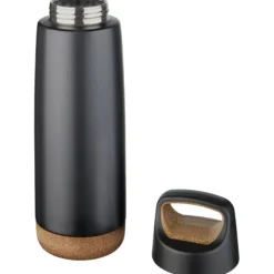 Próżniowo izolowany miedziany bidon Valhalla o pojemności 600ml / Czarny 10056500