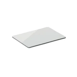 Prostokątny magnes z PVC / Bialy MO2846-06