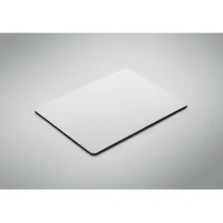 Prostokątny magnes z PVC / Bialy MO2847-06