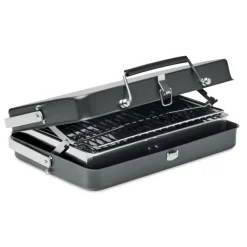 Przenośny grill i stojak / Czarny MO6358-03