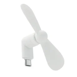 Przenośny wentylator USB / Bialy MO2282-06