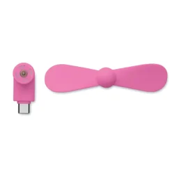 Przenośny wentylator USB / Fuksja MO2282-38