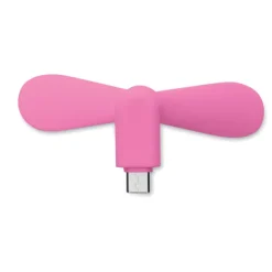 Przenośny wentylator USB / Fuksja MO2282-38