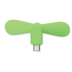 Przenośny wentylator USB / Limonka MO2282-48
