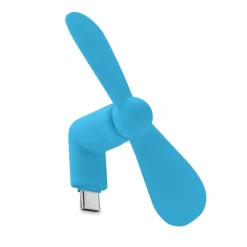 Przenośny wentylator USB / Turkusowy MO2282-12