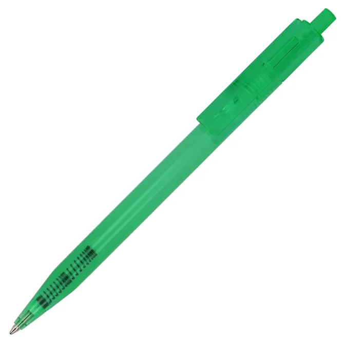 Przezroczysty długopis Kuma / Transparentny / zielony LT87878-N0431