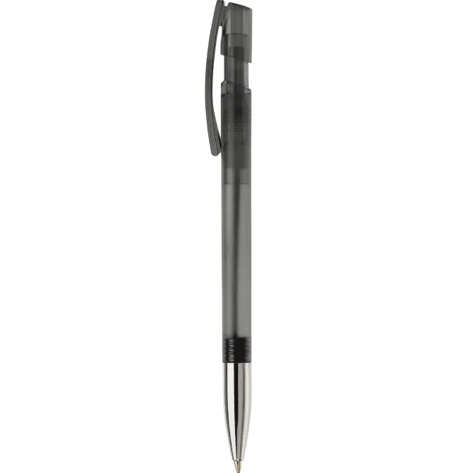 Przezroczysty długopis Nash / Transparentny / żółty LT80805-N0441